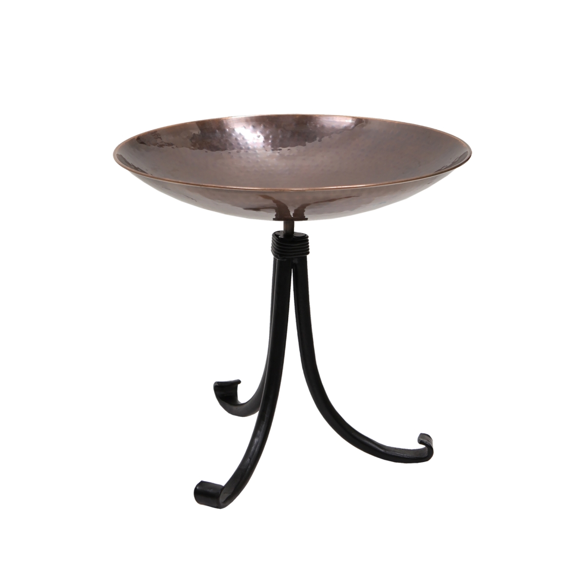 Picture of Achla BCB-01-TR2 Burnt Copper Birdbath - Tripod Stand&#44; Stainless Steel