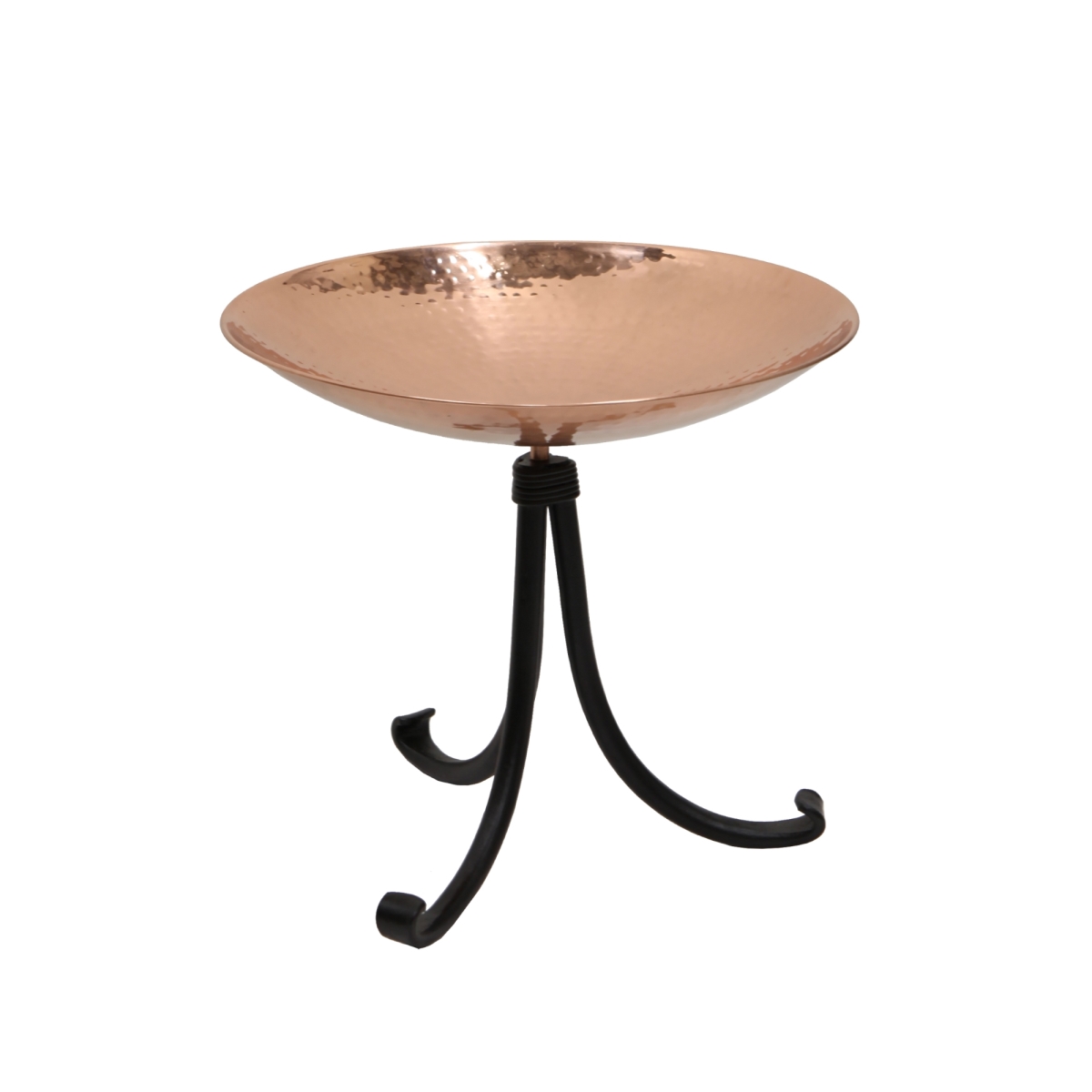 Achla PCB-01-TR2 Polished Copper Birdbath - Tripod Stand