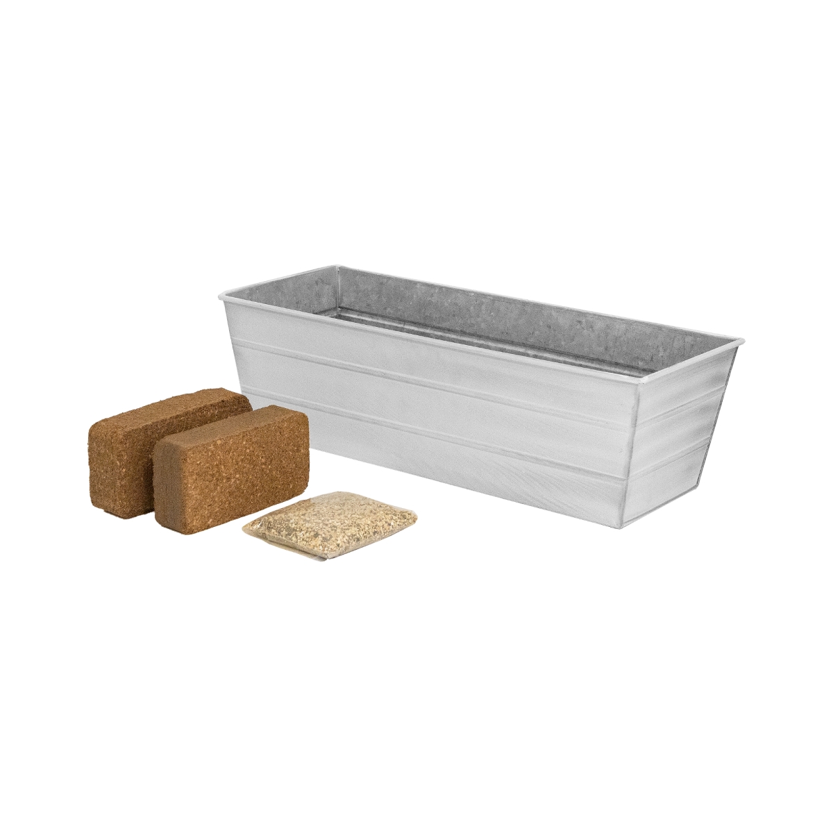 Achla C-20W-GK2 Bloom Box Garden Growing Kit, Medium - White