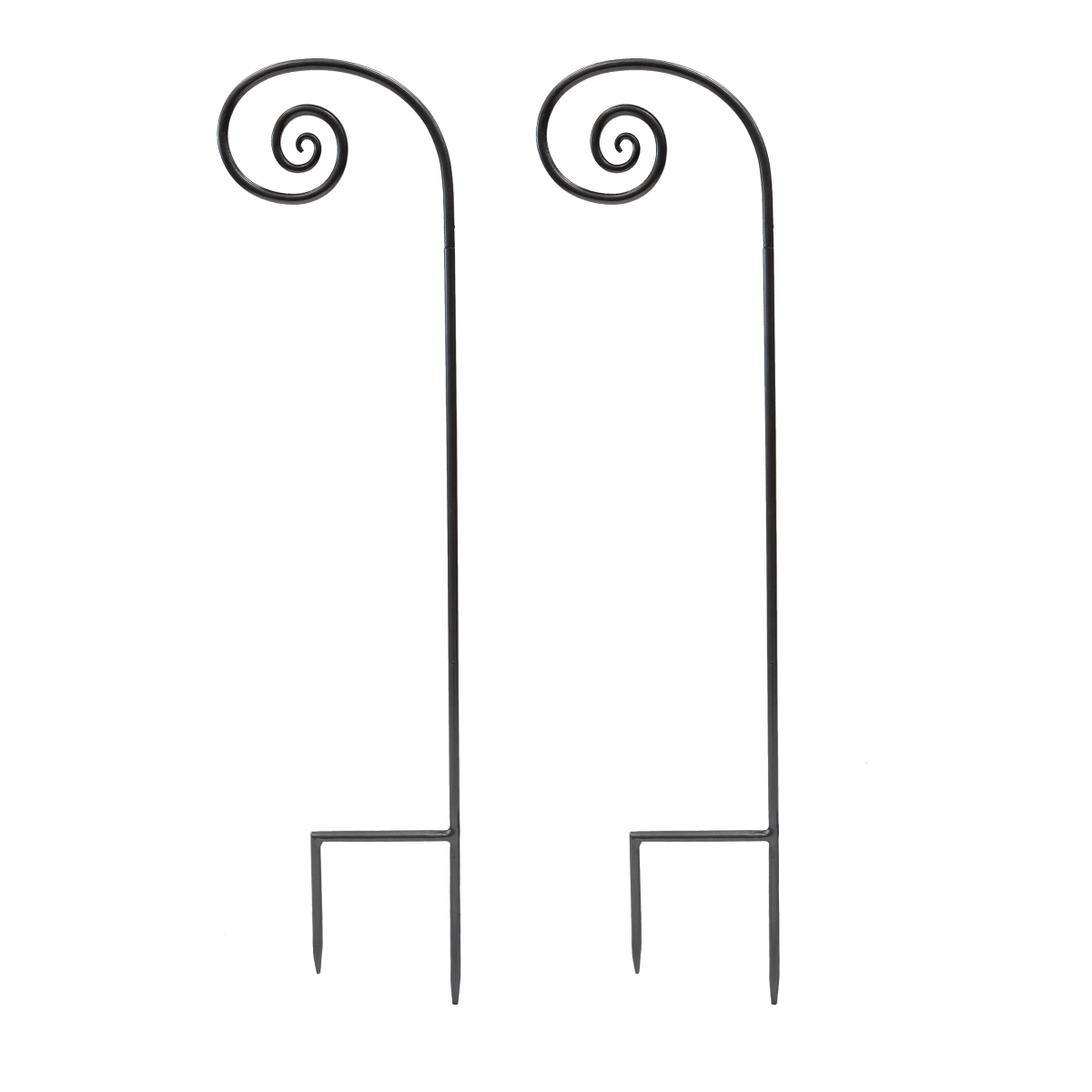 Achla PYS-02-2 Fiddlehead Poles, Pack of 2