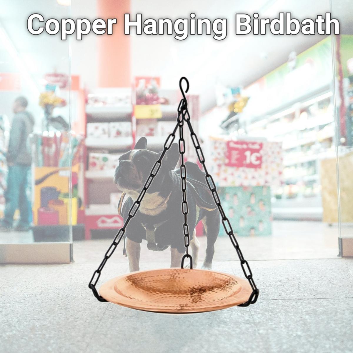 Picture of Achla BBH-02CP Copper Hanging Birdbath