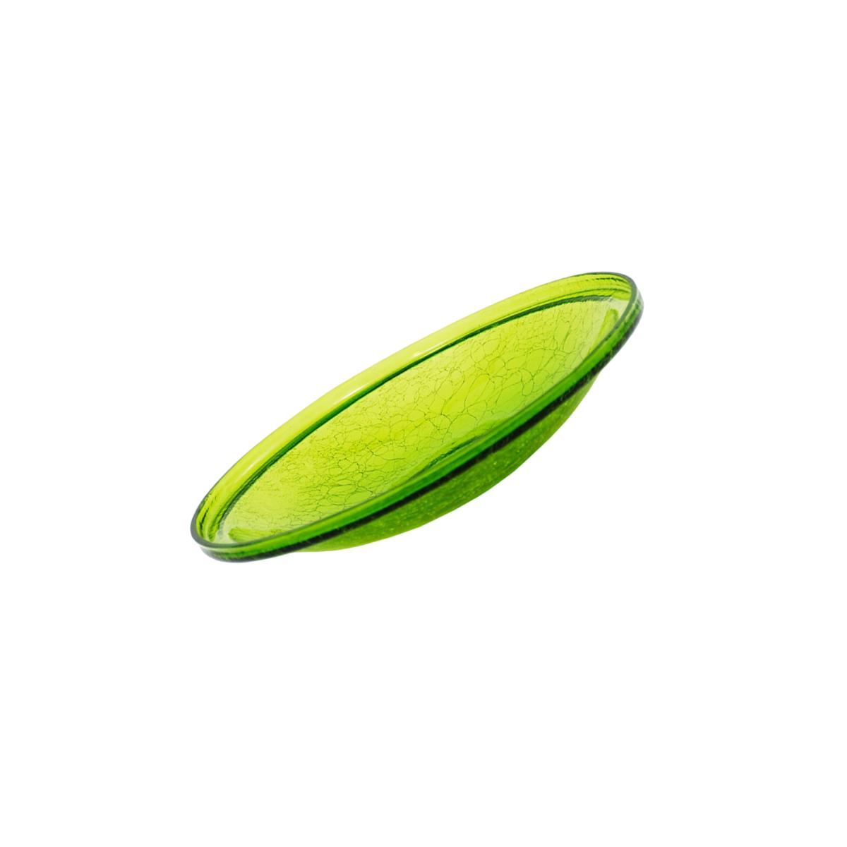 Picture of Achla CGB-14FG 14 in. Fern Green Crackle Glass Bowl