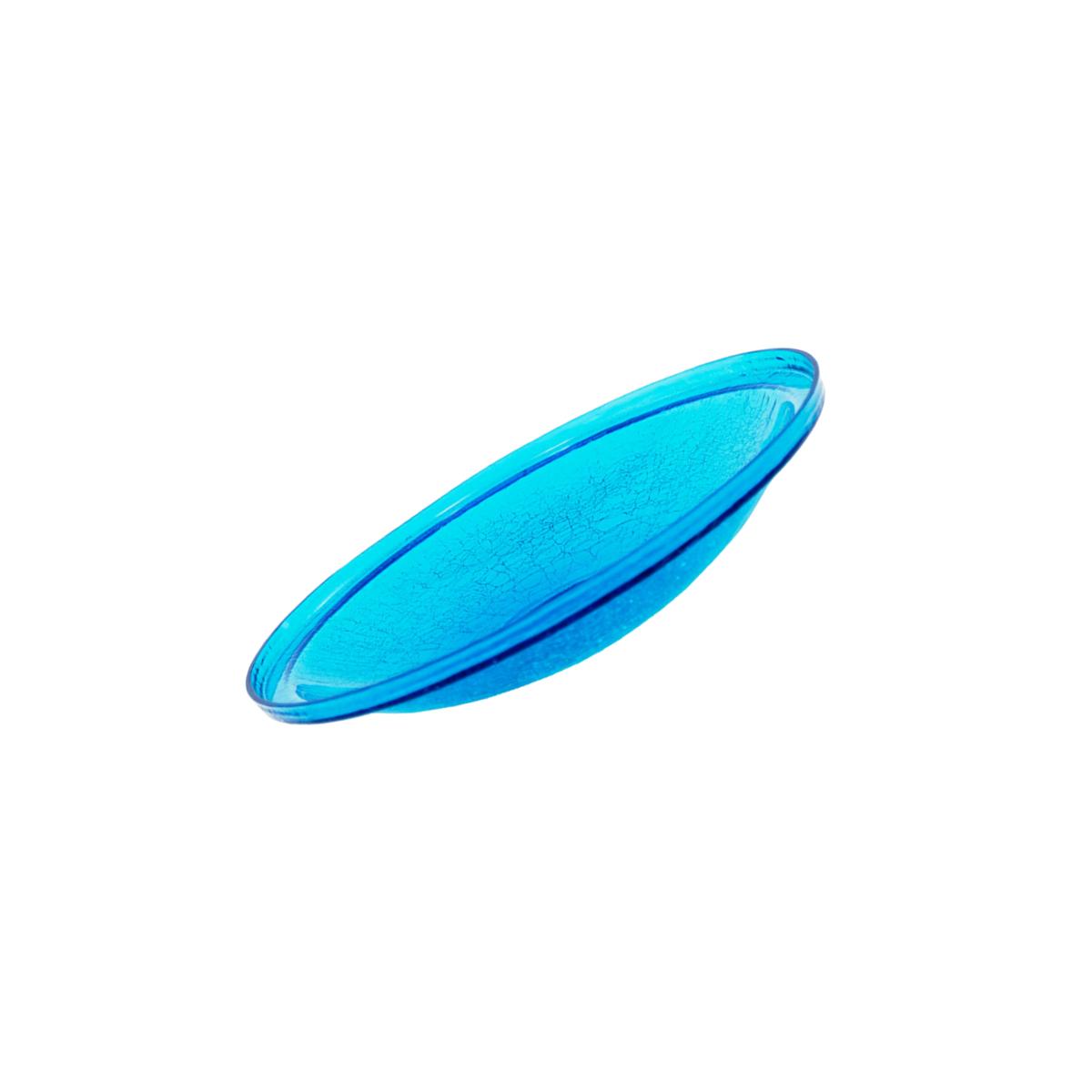 Picture of Achla CGB-14T 14 in. Teal Crackle Glass Bowl
