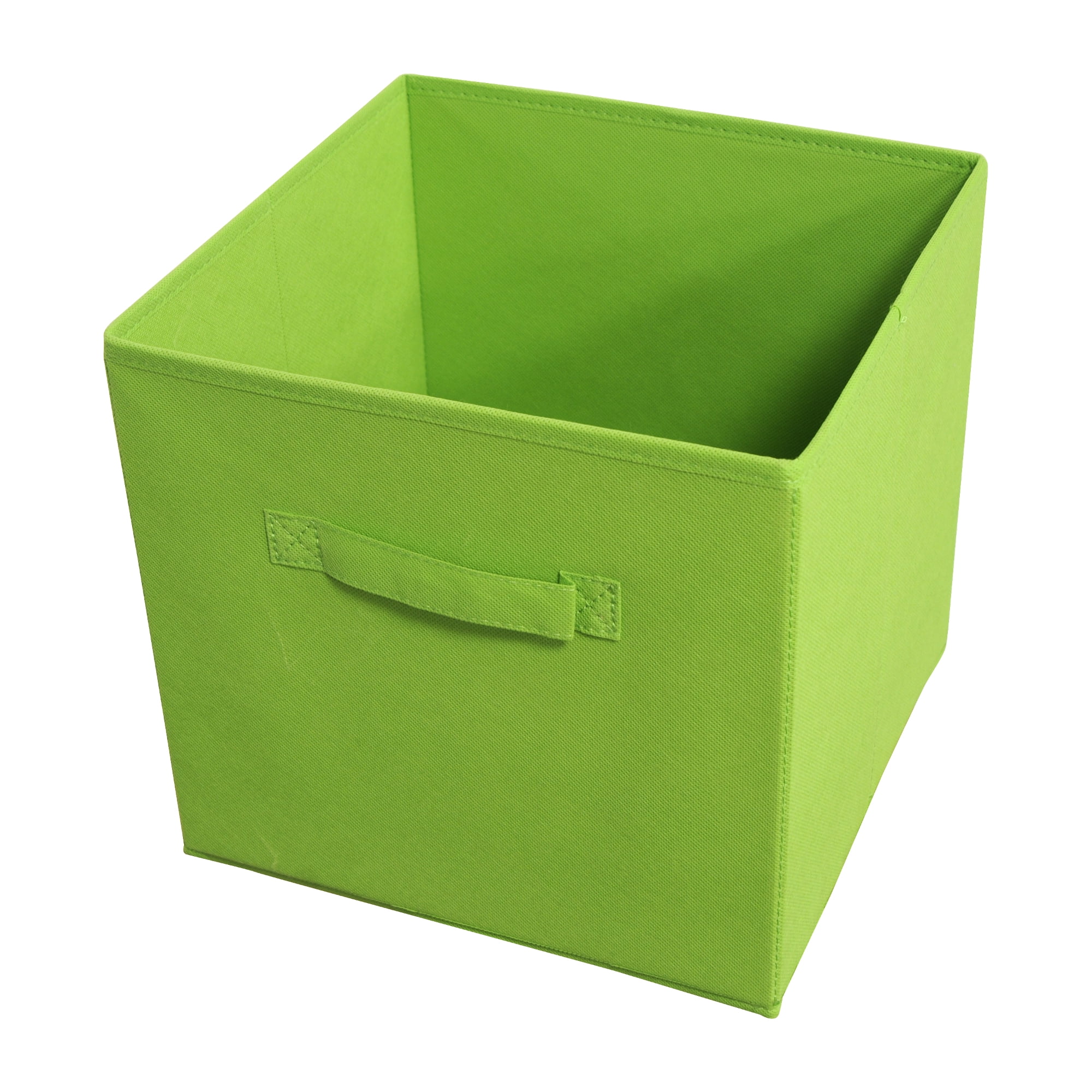 Picture of Achim STRGBNGR04 10.60 x 10.60 x 11 in. Collapsible Storage Bins&#44; Green