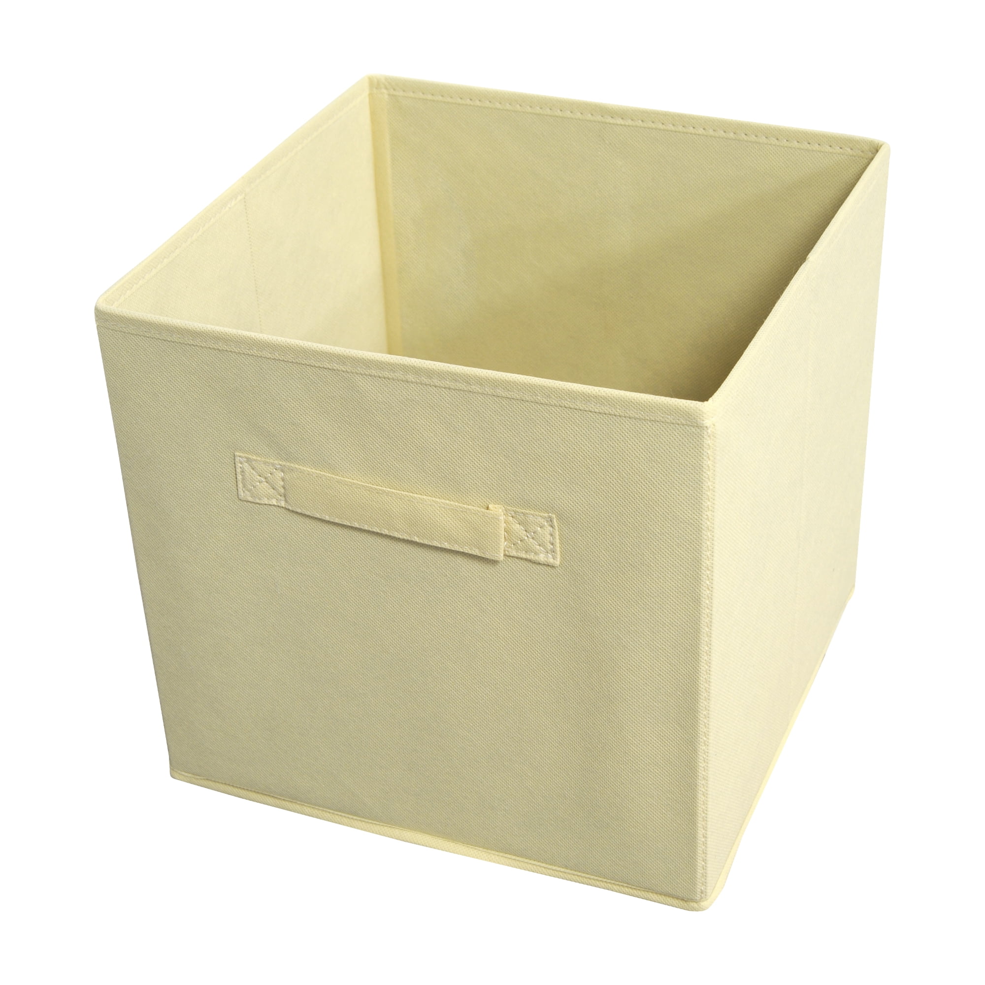 Picture of Achim STRGBNTN04 10.60 x 10.60 x 11 in. Collapsible Storage Bins&#44; Tan