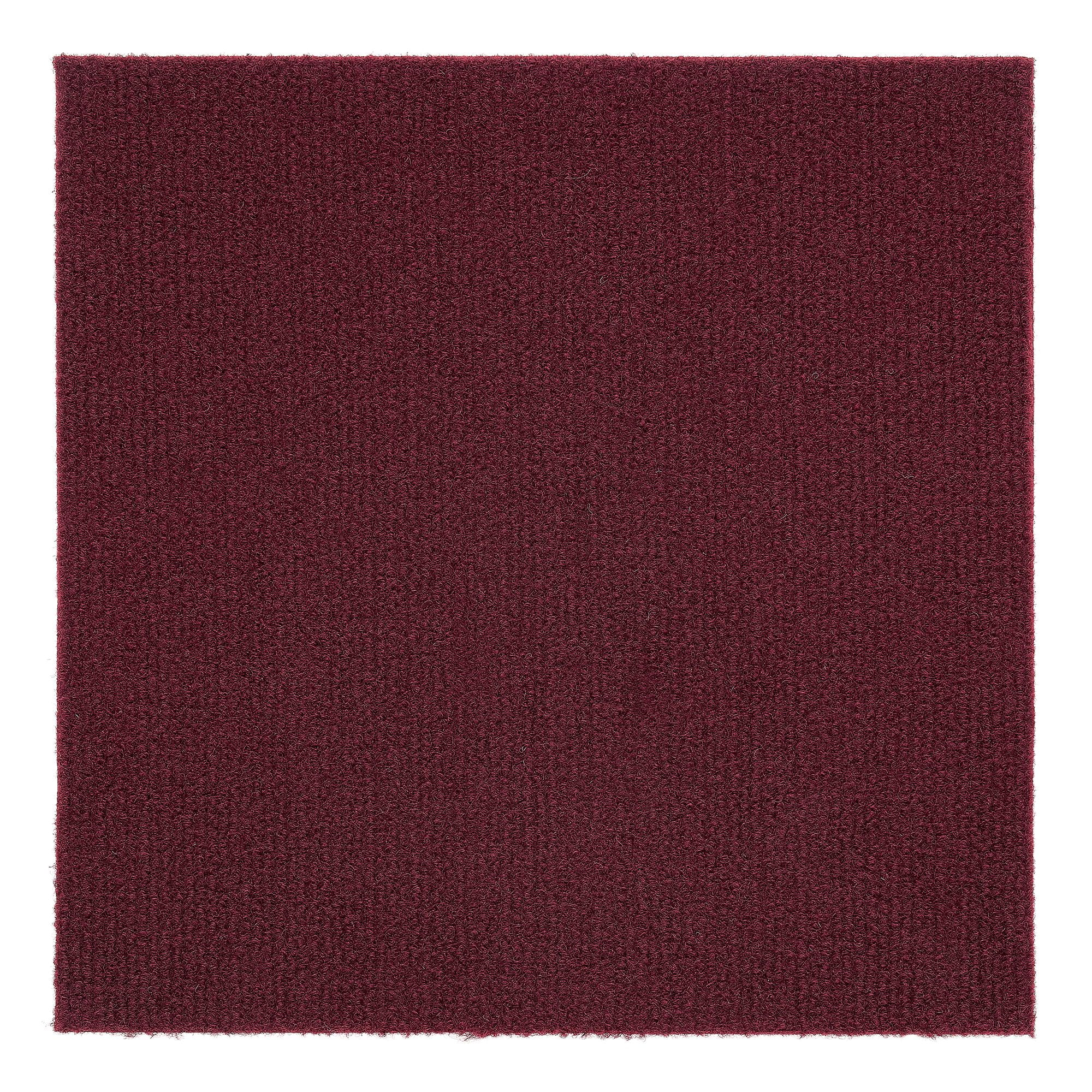 Picture of Achim NXCRPTBU12 12 x 12 in. Nexus Self Adhesive Carpet Floor 12 Tile&#44; Burgundy - 12 sq Ft.