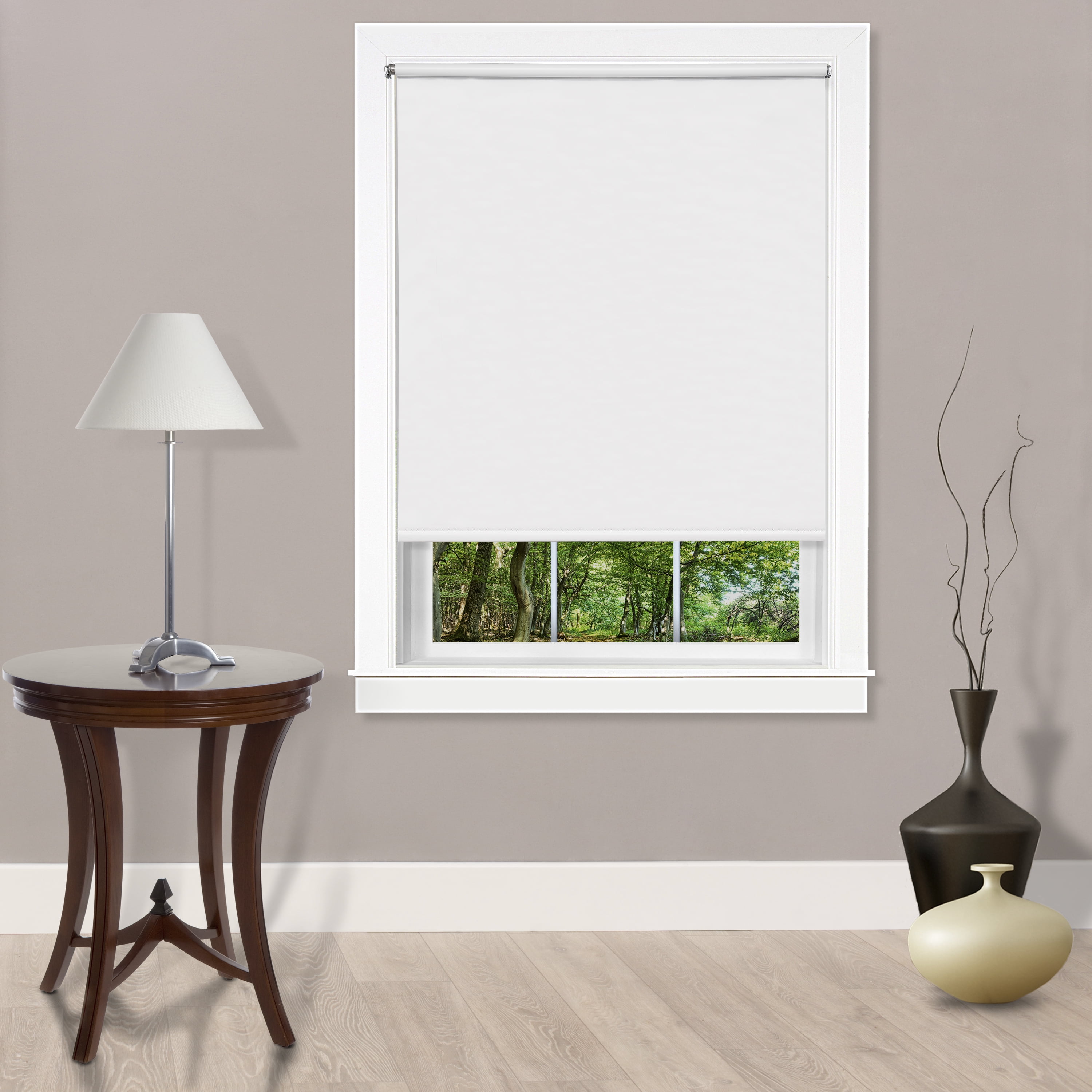 Picture of Achim TRL376WH12 37 x 72 in. Cords Free Tear Down Light Filtering Window Shade, White