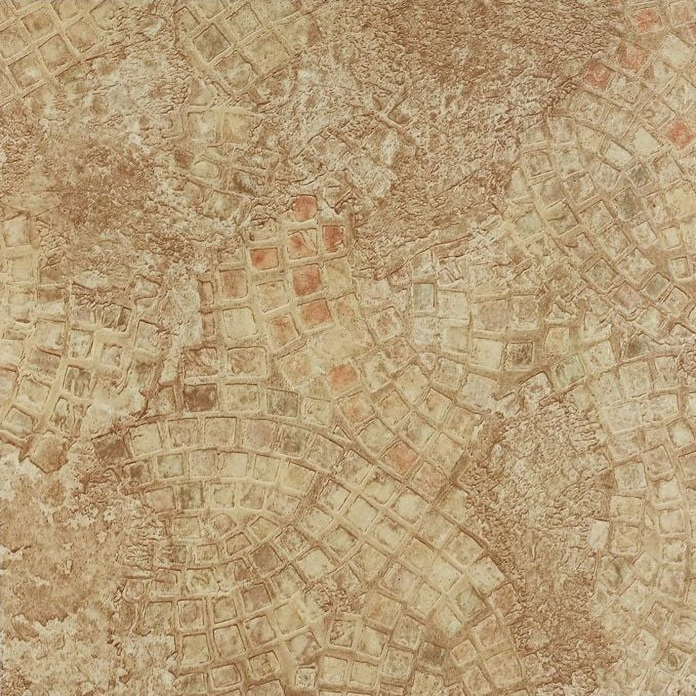 Picture of Achim FTVGM32945 12 x 12 in. Tivoli Self Adhesive Vinyl Floor 45 Tile&#44; Ancient Beige Mosaic - 45 sq. ft.