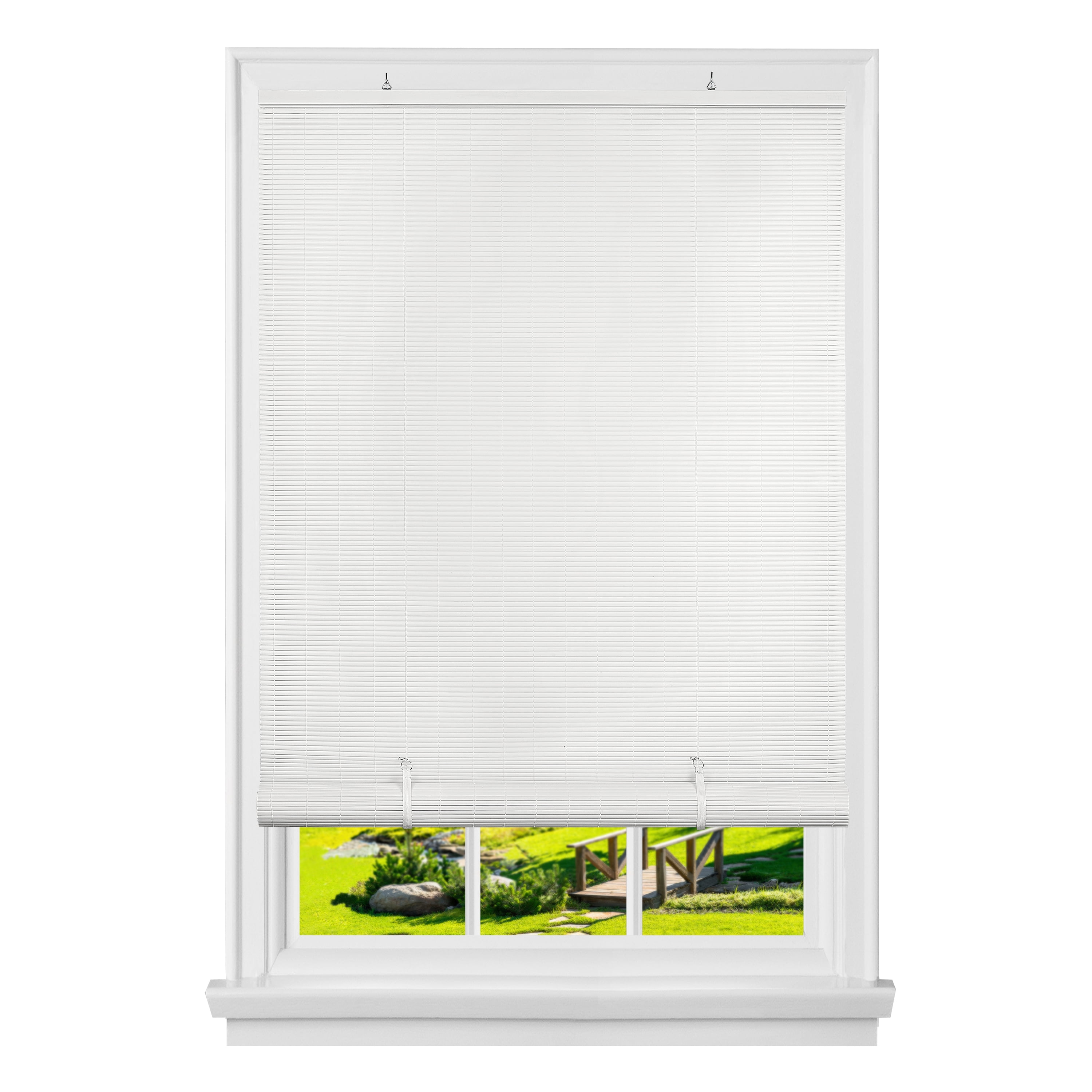Picture of Achim SOCO48WH06 48 x 72 in. Cordless Solstice Vinyl Roll-Up Blind&#44; White