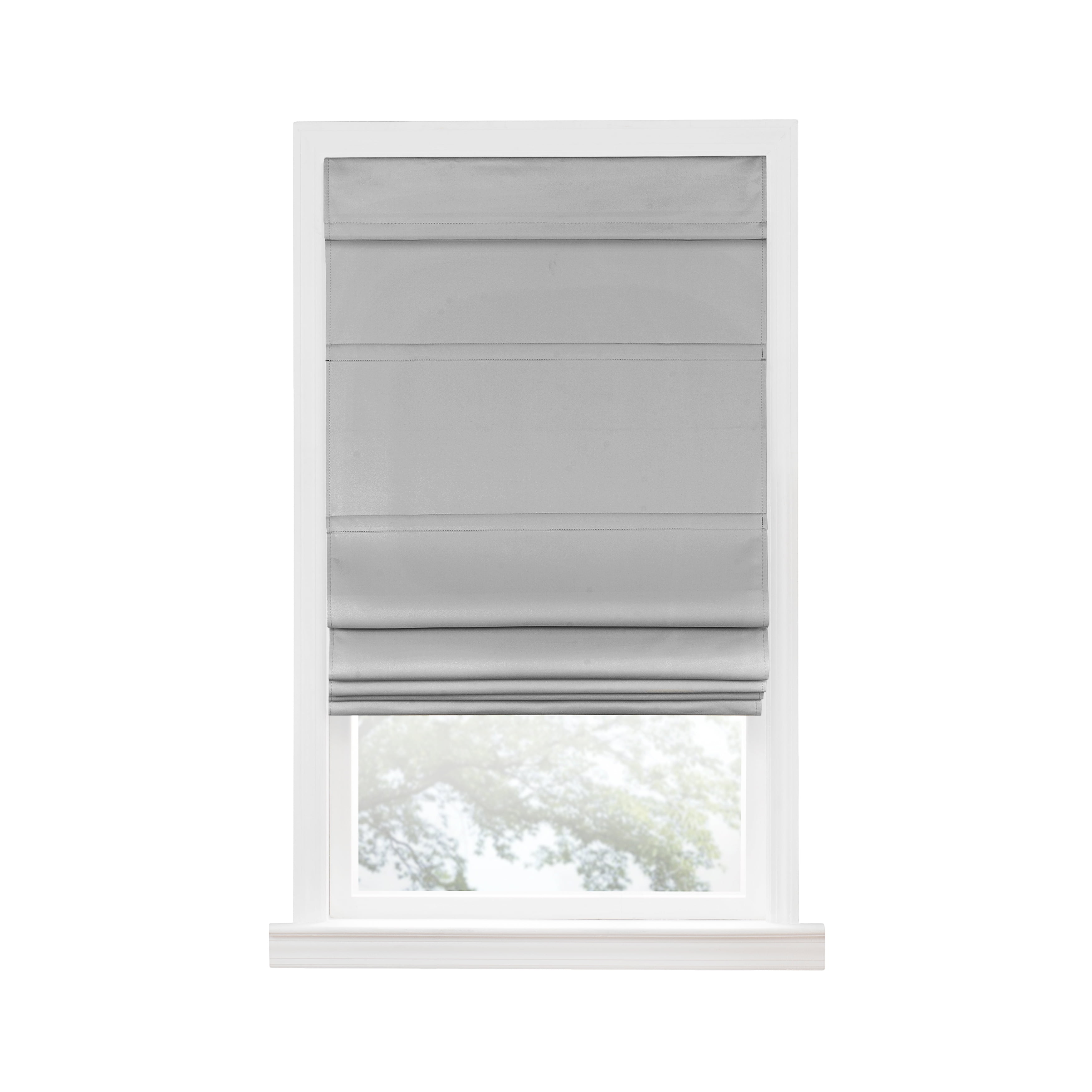 Picture of Achim RSCO30GY04 30 x 64 in. Cordless Blackout Roman Window Shade, Grey