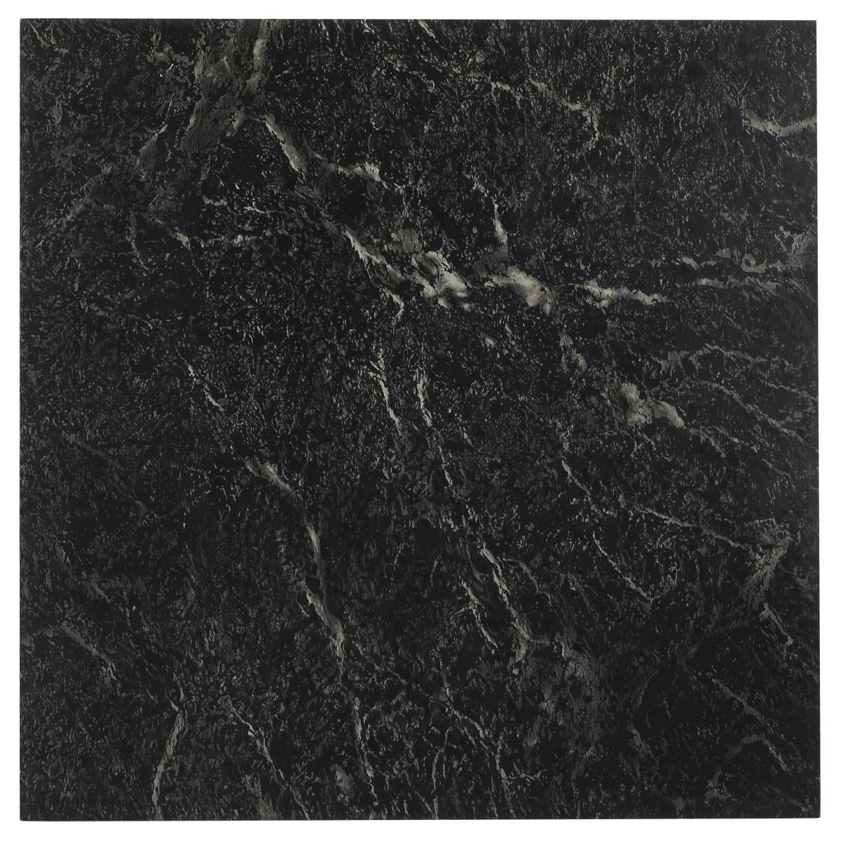 Picture of Achim STT1M40920 12 x 12 in. Sterling Black with White Vein Marble Self Adhesive Vinyl Floor Tile, 20 sq. ft. - 20 Tiles Per Box