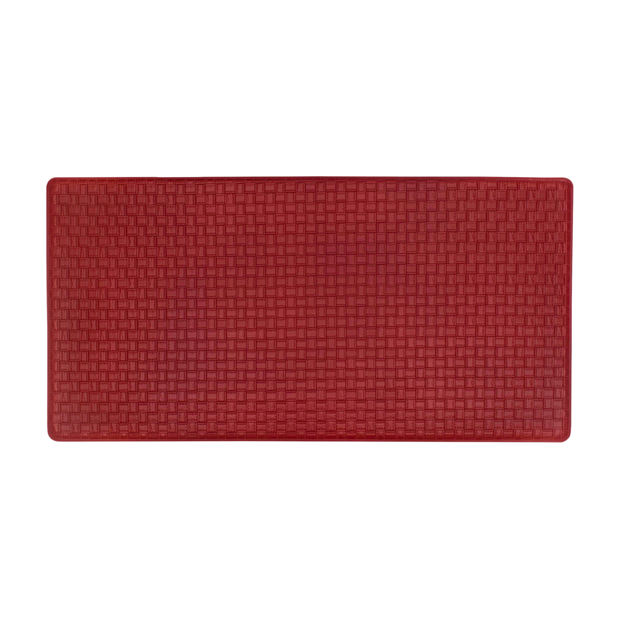 Picture of Achim AF2039LA12 20 x 39 in. Woven-Embossed Faux-Leather Anti-Fatigue Mat, Lava