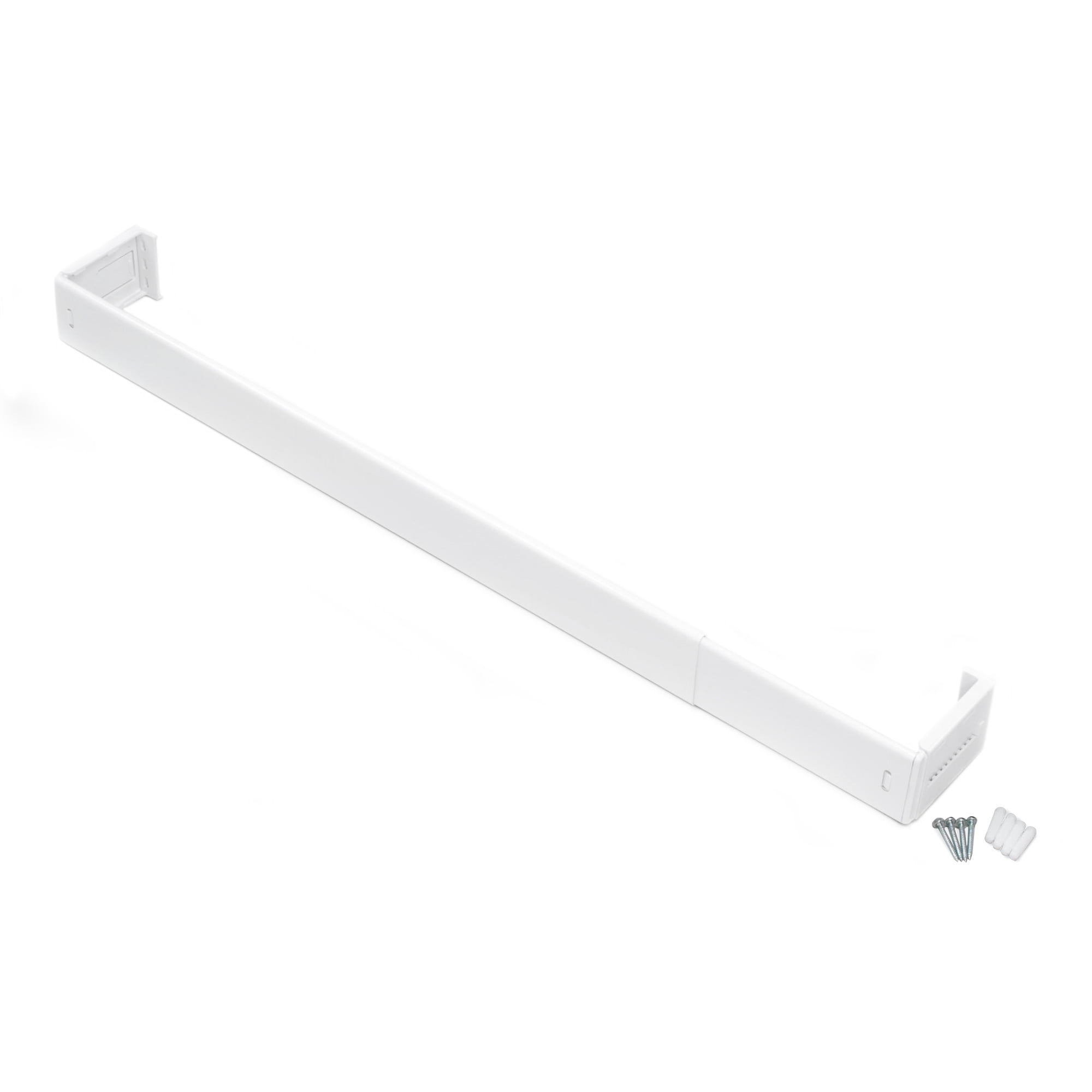 Picture of Achim 280-0-PK12 2.5 in. Fantasia Adjustable Wide Pocket Curtain Rod&#44; White - 28-48 in. - Pack of 12