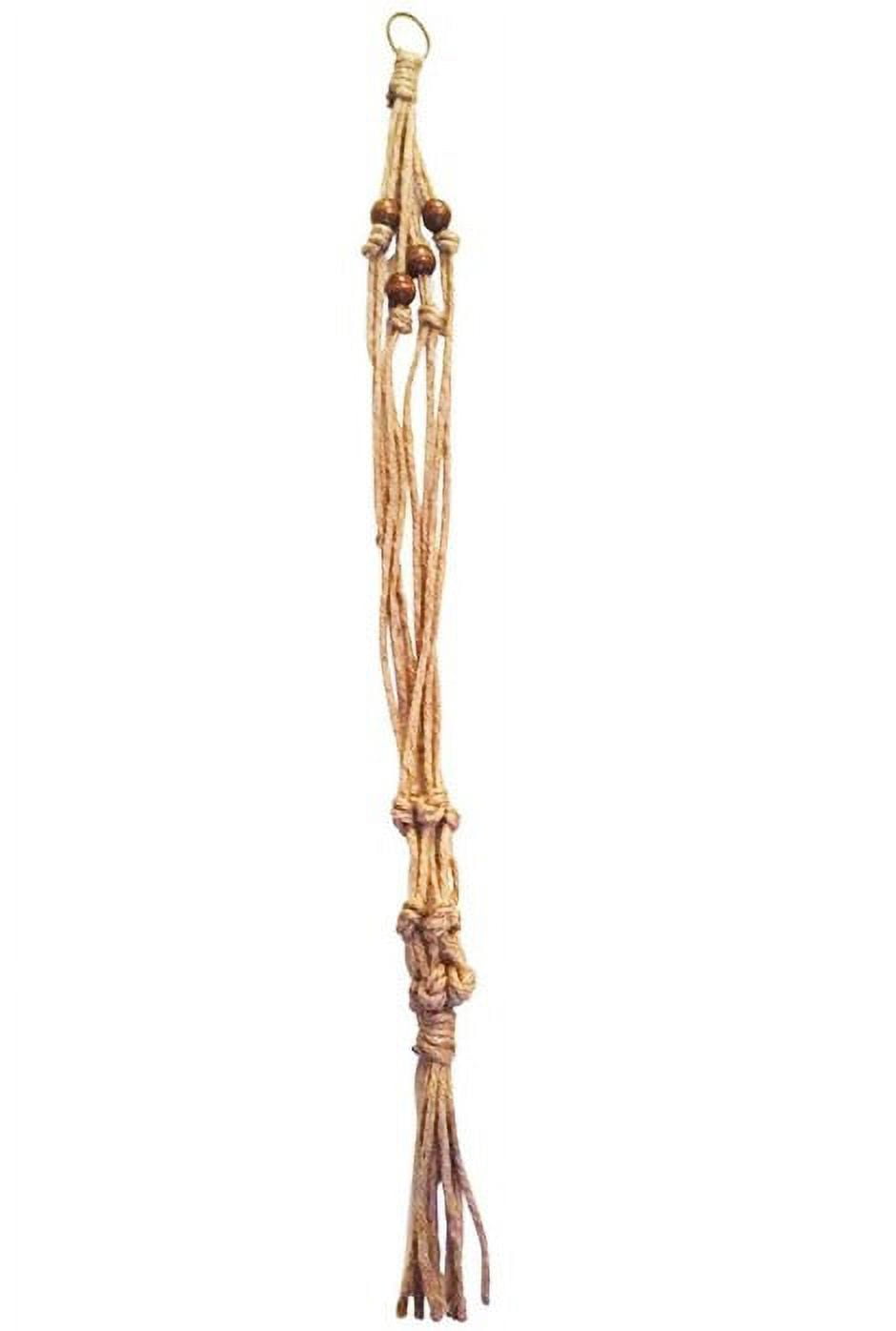 36 in. Natural Plant Hanger