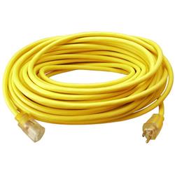 Picture of Monster AG-12325EC 25 ft. Extension Cord 4 SJTW - Yellow