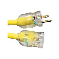 Picture of Monster AG-10350EC 50 ft. Extension Cord 3.3 SJTW - Yellow