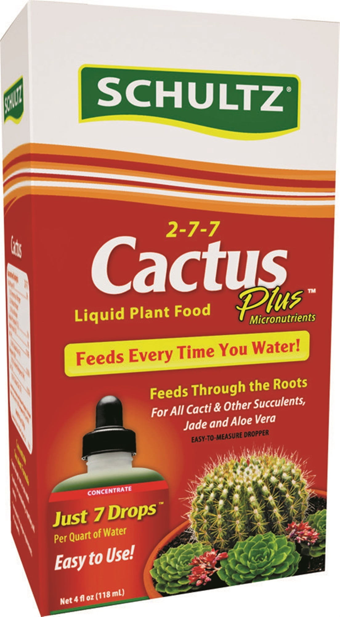 SPF44300 4 oz Cactus Plus Liquid Plant Food -  Schultz, SC4207