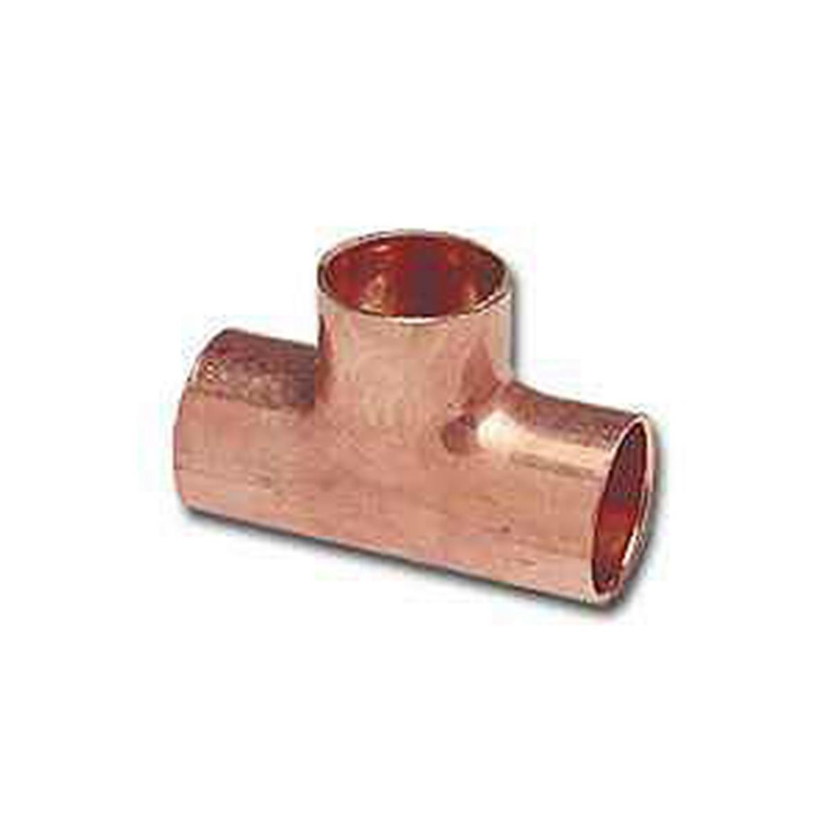 Picture of Elkhart Products 46393 0.5 x 0.5 x 0.75 in Copper Tee- pack of 10