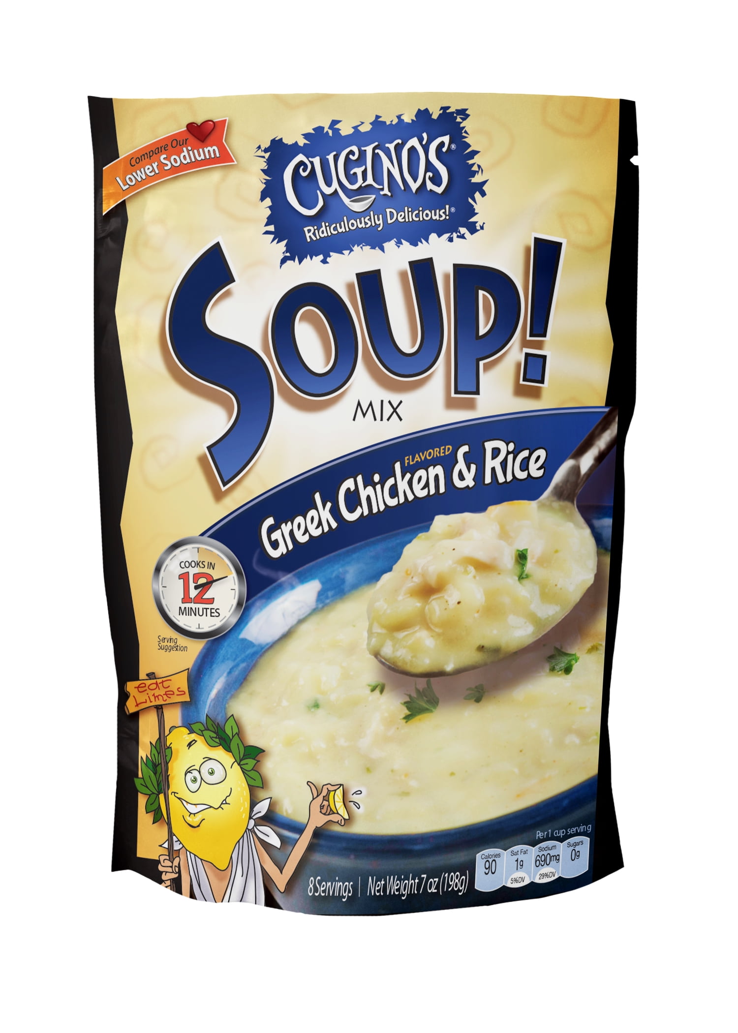 Picture of Cuginos Gourmet Foods 9407784 Lemon Chicken &amp; Rice Dry Soup Mix