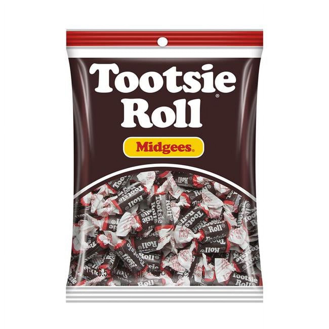 Picture of Tootsie 9422148 6.5 oz Roll Midgees Chocolate Candy- pack of 12