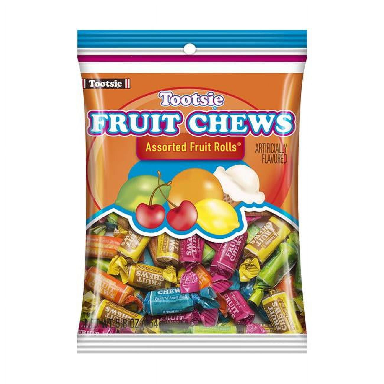Picture of Tootsie 9422155 5.8 oz Fruit Chews Assorted Candy