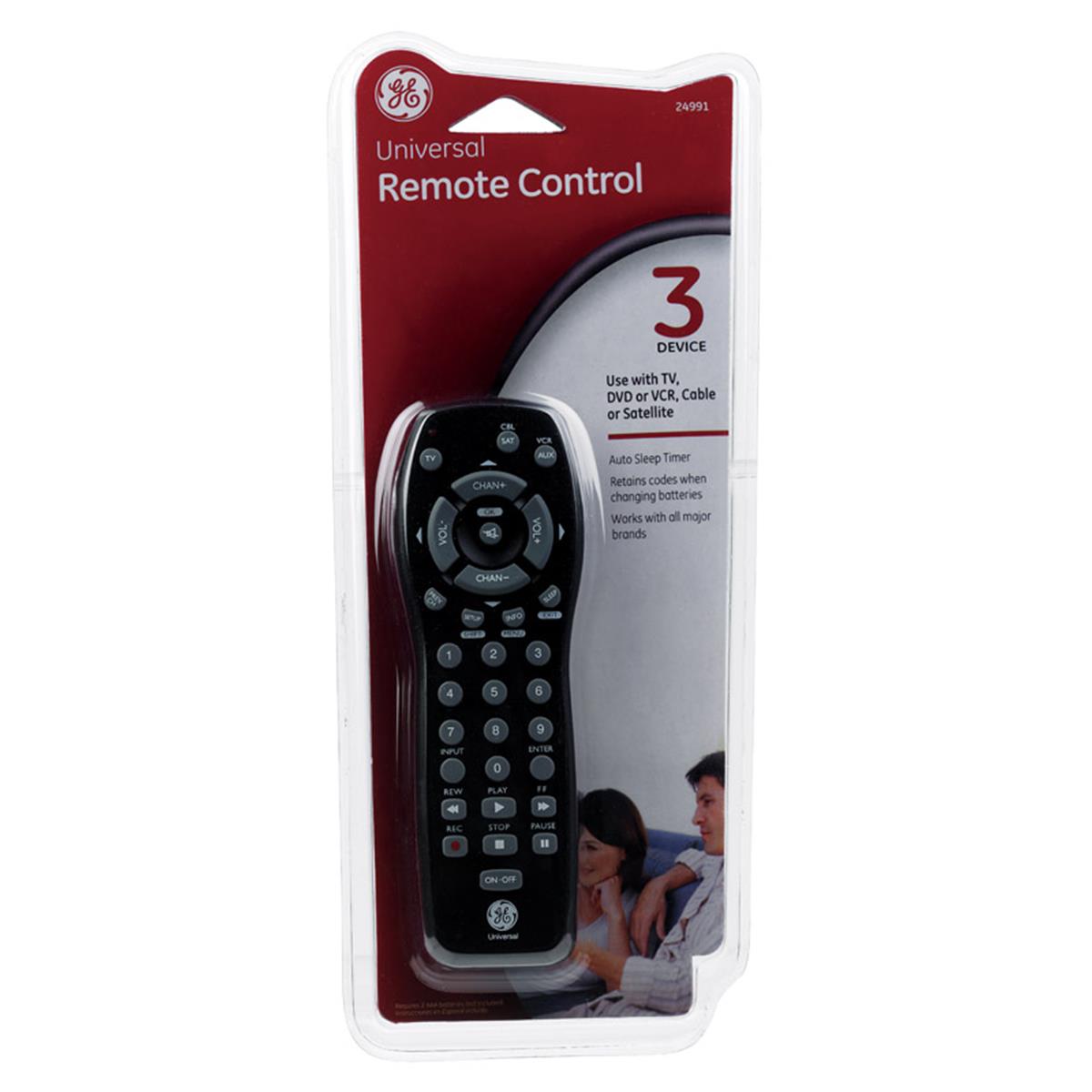 Picture of GE 6166888 3 Device Universal Remote Control