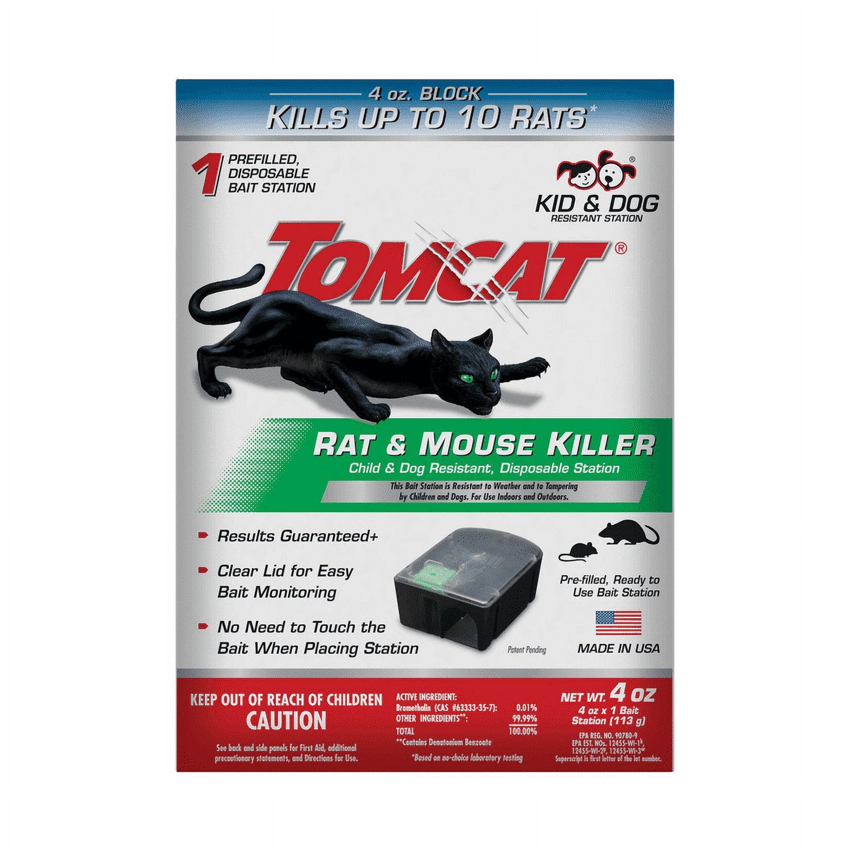 7566847 Disposable Bait Station for Rats amp Mice