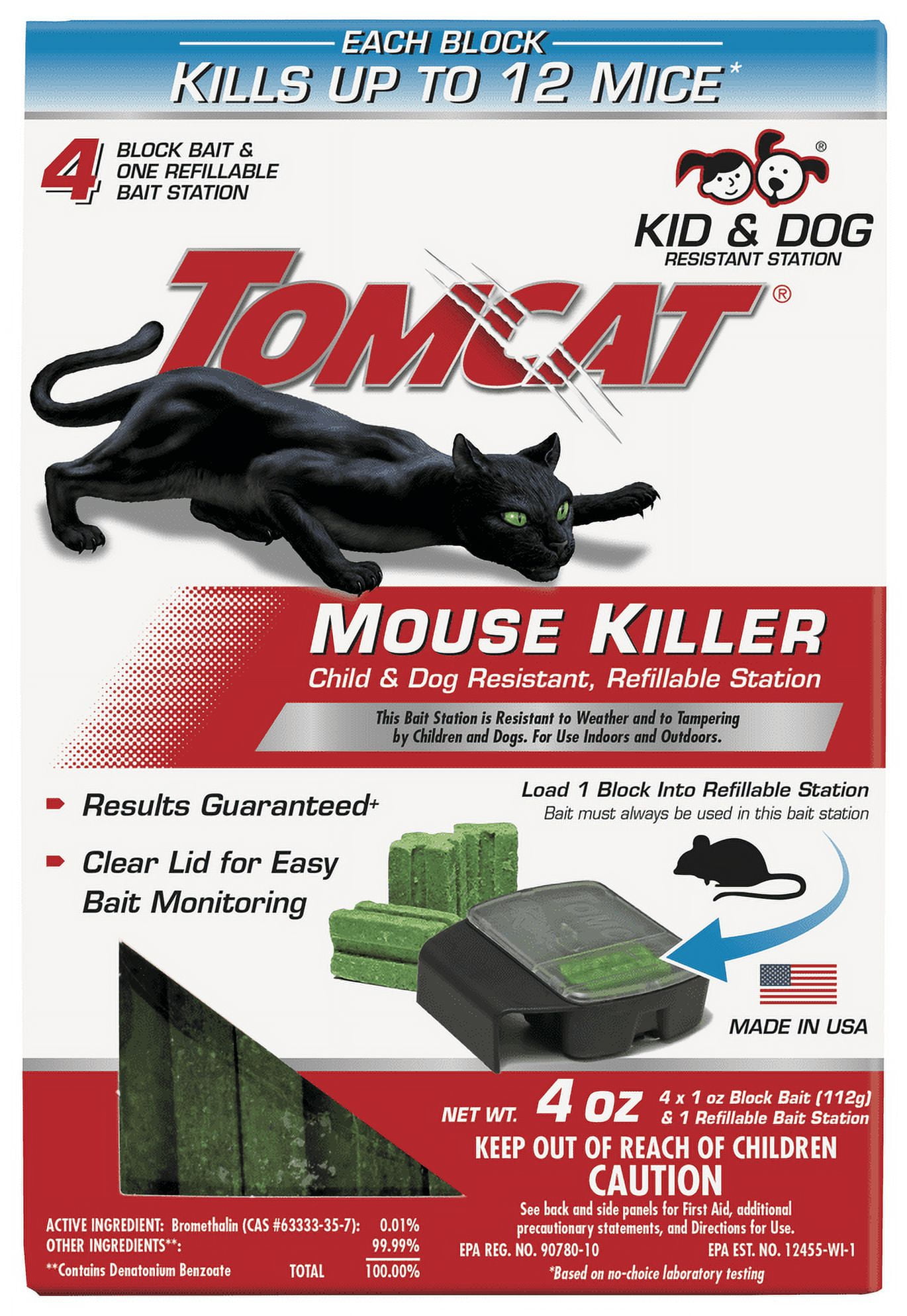 7566854 Refillable Bait Station for Mice