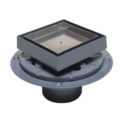 4 in. dia. Tile-In Stainless Steel Shower Pan Drain