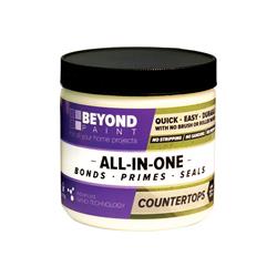 Picture of Beyond Paint 1631951 1 pint All-in-One Interior &amp; Exterior Acrylic Countertop Paint - Bone