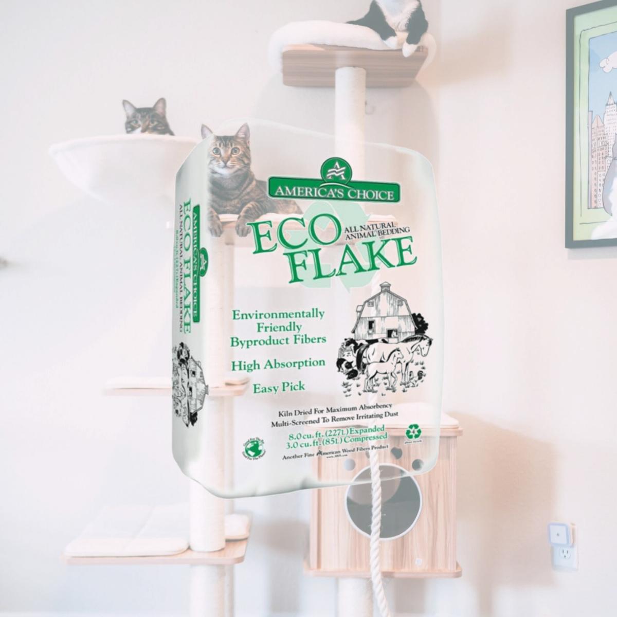Picture of Americas Choice 67P2ECOAC Eco Flake Bedding, 3.0 cu. ft.