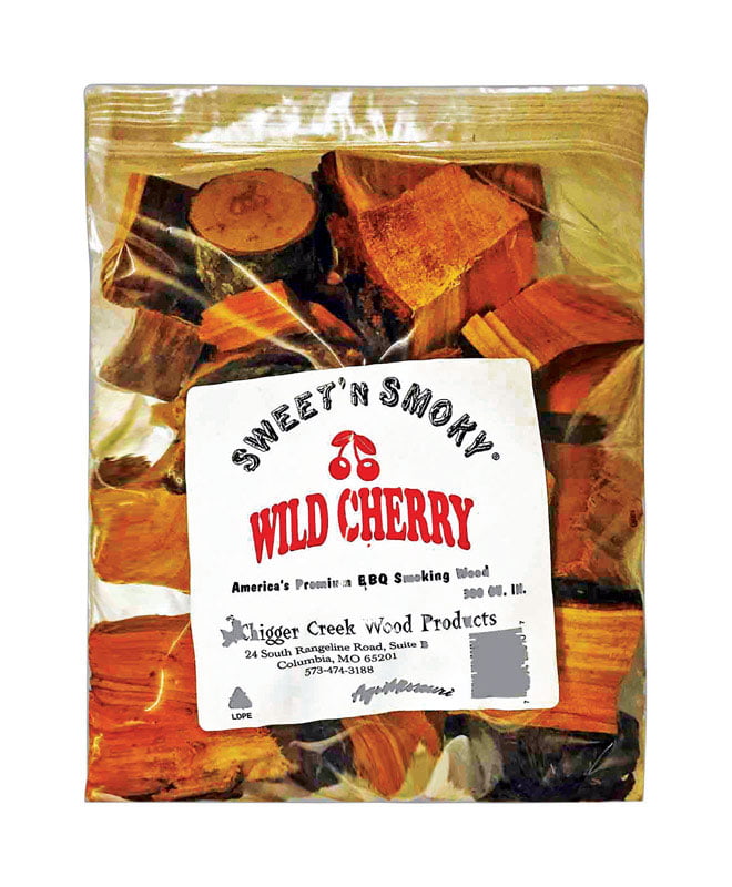 Picture of Chigger Creek 8685117 300 cu. in. Sweet N Smoky Wild Cherry Wood Smoking Chunks