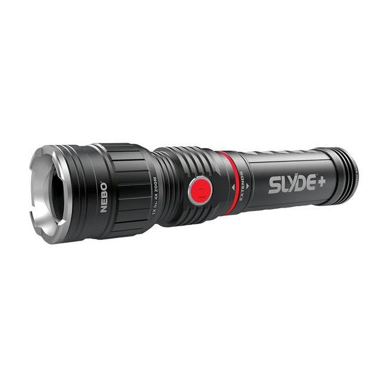 3768249 Slyde Plus 300 Lumens LED Work Light Flashlight LED AAA  Black -  Nebo