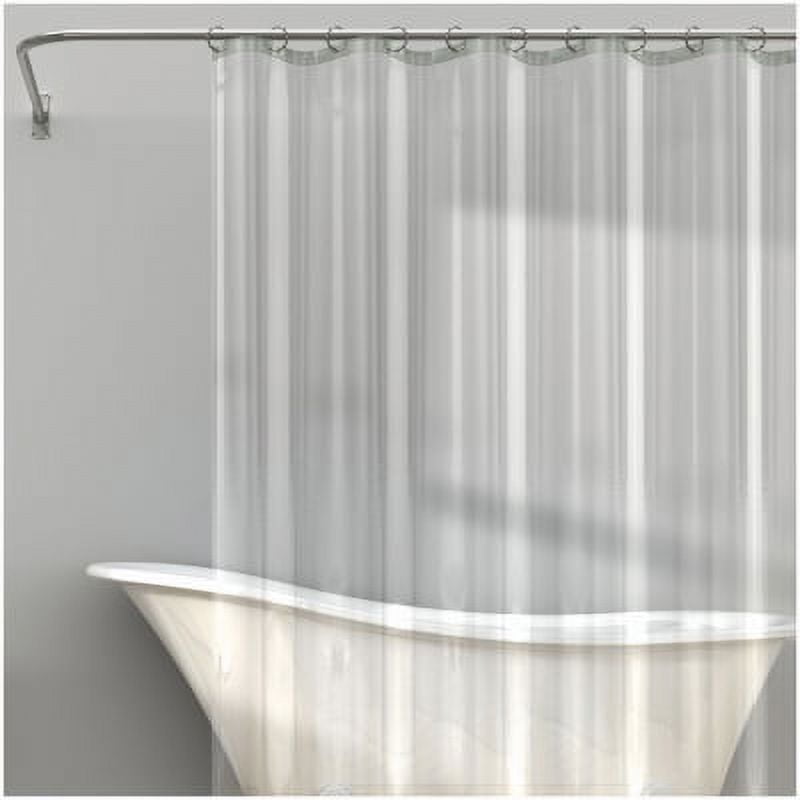 72 x 70 in. Clear Solid Shower Curtain Liner