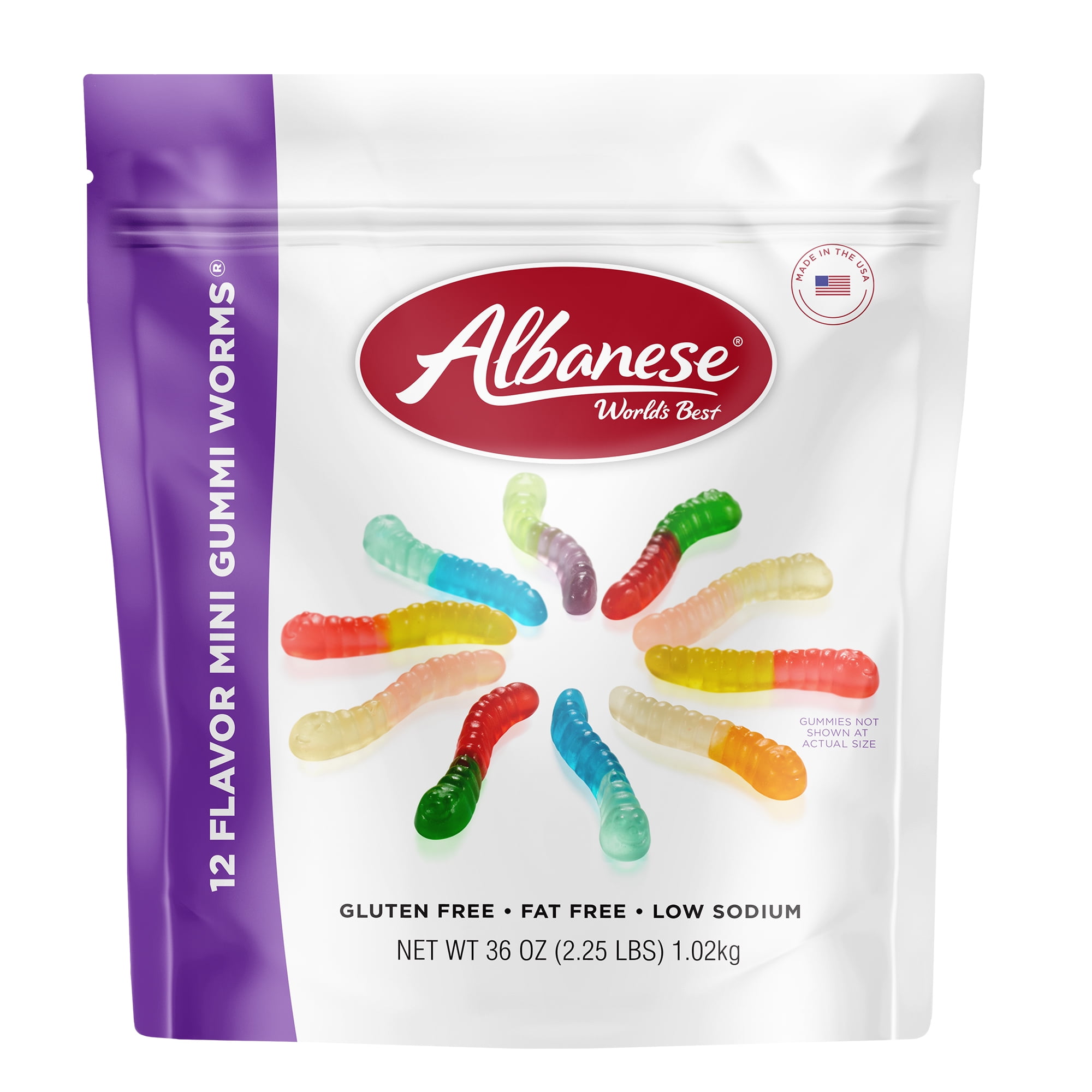 Picture of Albanese 9602889 36 oz Mini Multi-Flavored Gummi Candy