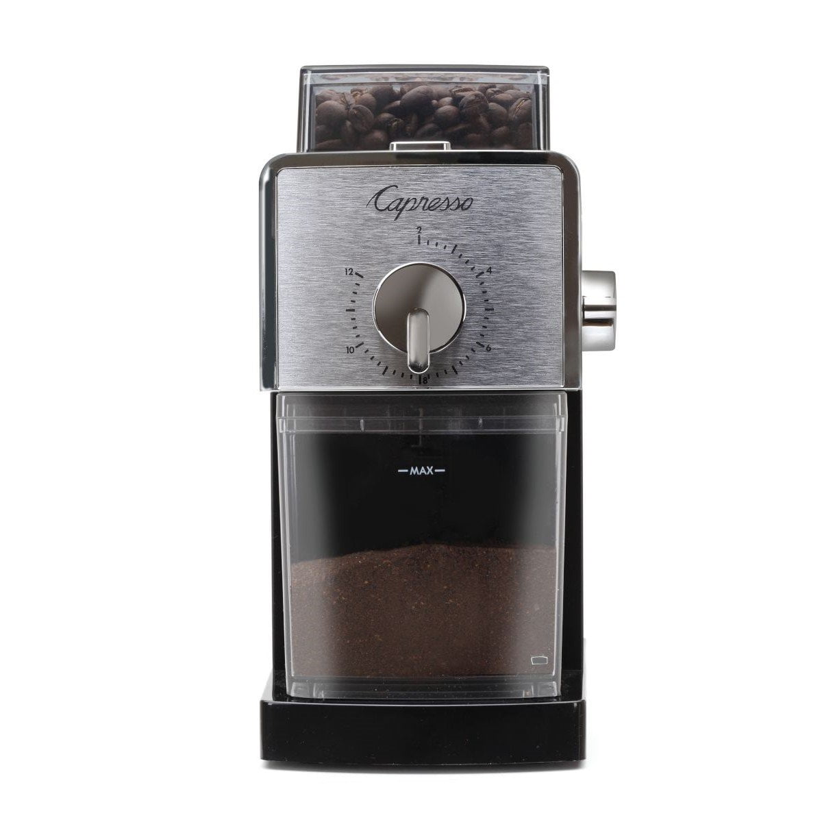 Picture of Capresso 6405617 8 oz Plastic &amp; Steel Black Coffee Grinder