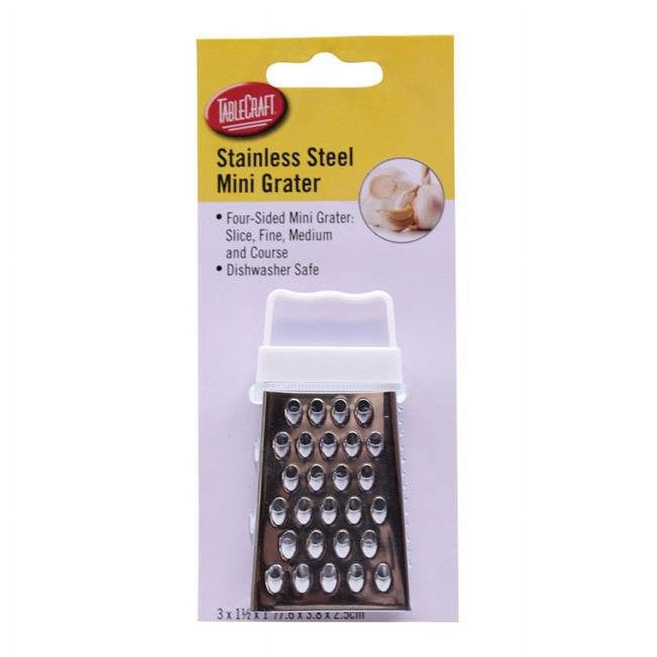 Picture of Tablecraft 6505614 Mini Box Grater  Stainless Steel &amp; Silver