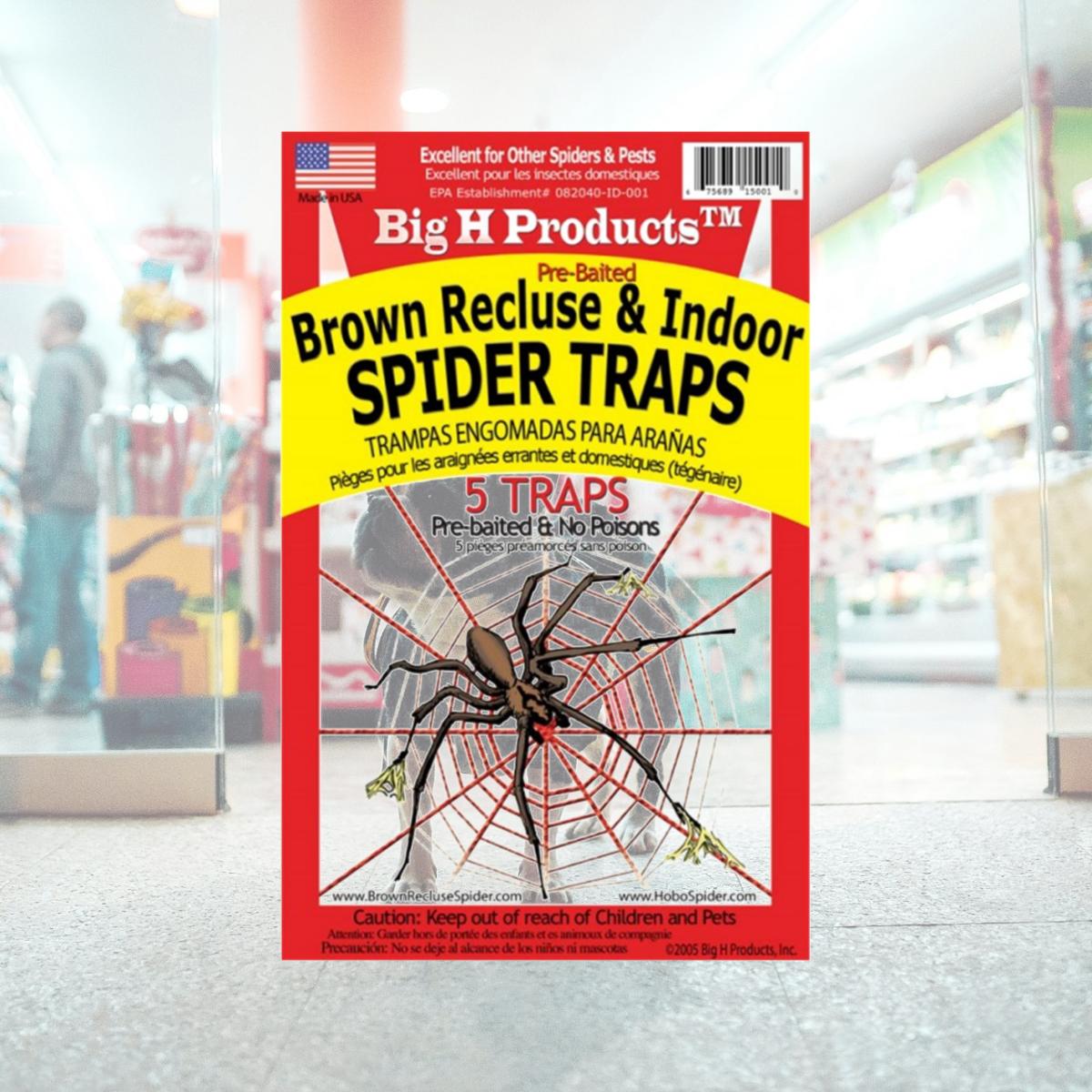 Picture of Big H Products ACEBR15001 Brown Recluse &amp; Indoor Spider Traps - pack of 12