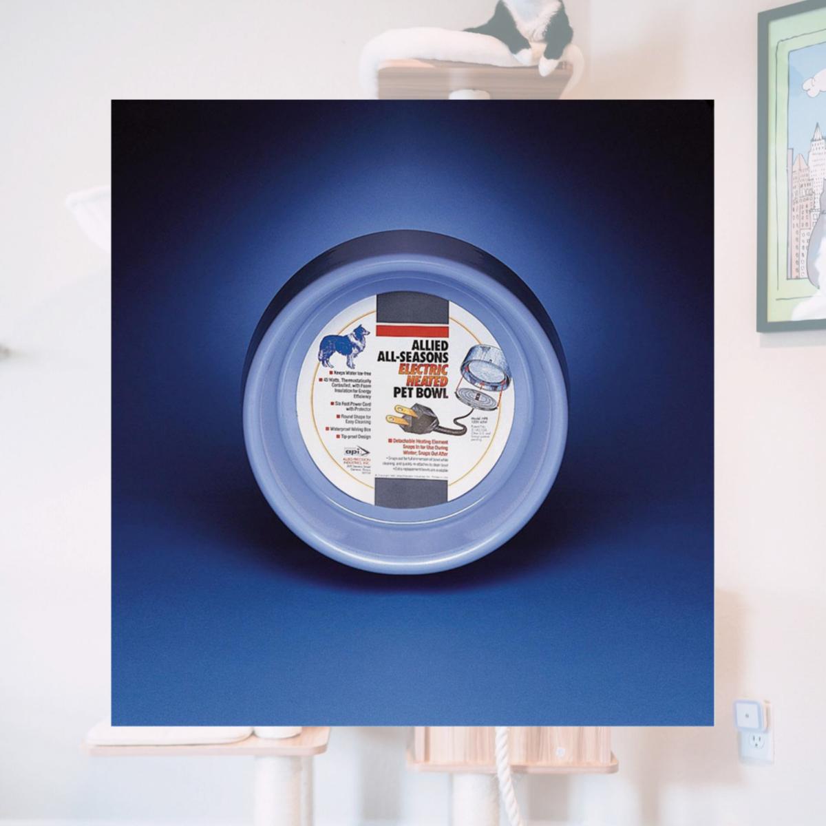 Picture of Allied 93UL-1 Precision Plastic Heated Pet Bowl