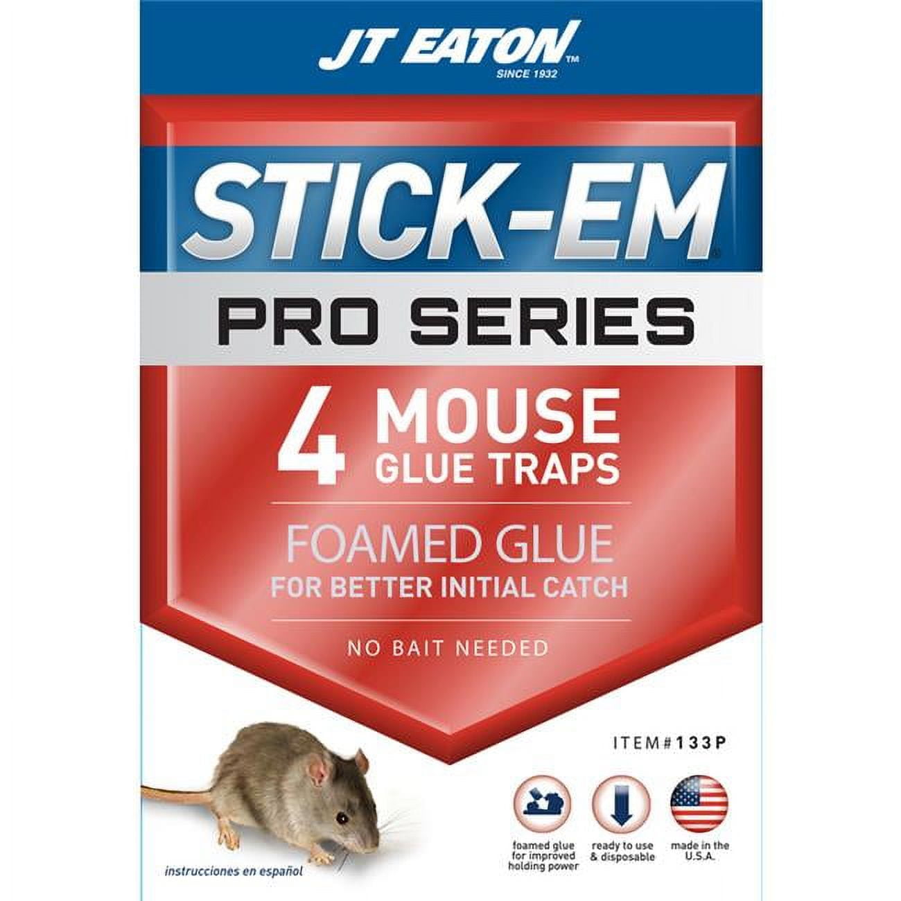 Picture of JT Eaton 7567324 Stick-Em Pro Series Small Glue Animal Trap for Mice- pack of 24