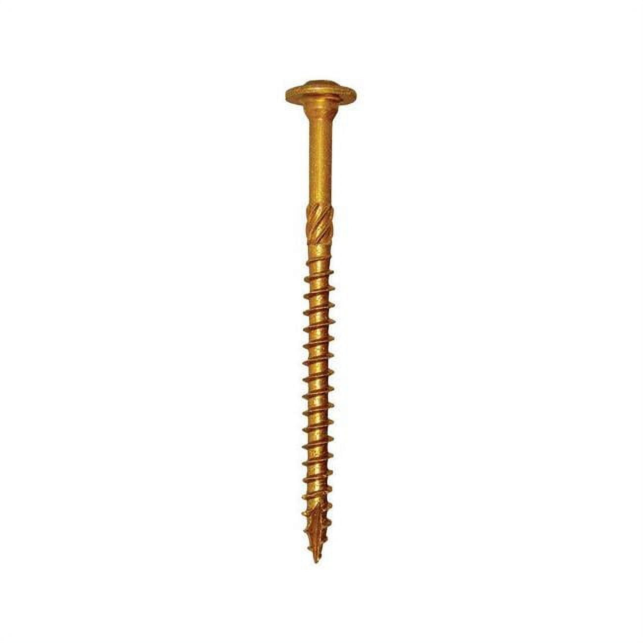 Picture of GRK Fasteners 5913264 Star Self Tapping 0.31 in. Dia. x 3.5 in. Yellow Zinc Construction Screws
