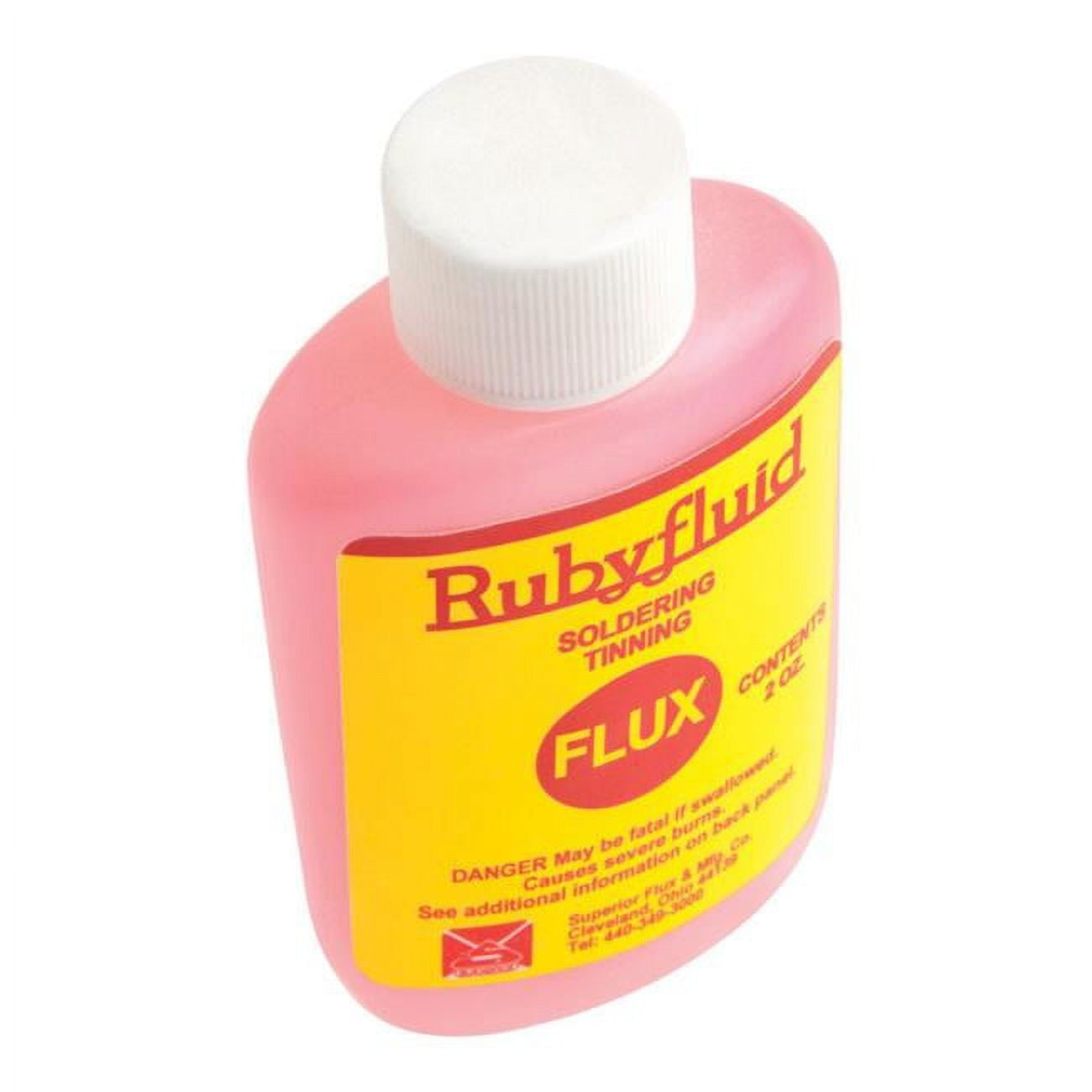 Forney Ruby Fluid 2 oz Lead-Free Soldering Liquid Flux 1 pc