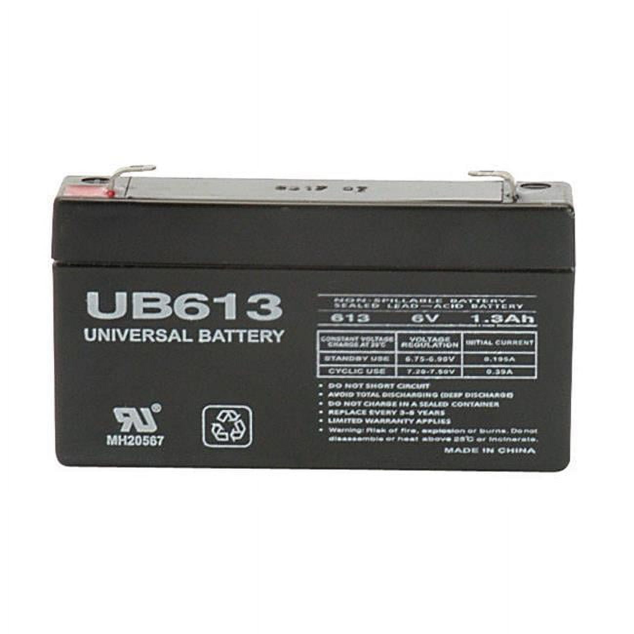 Picture of UPG 8315459 1.3 amp Rechargeable Sealed Lead Acid Automotive Battery