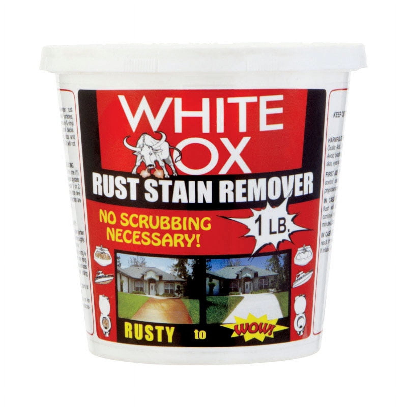 Picture of White-OX 1483205 1 lbs Rust Remover Crystals