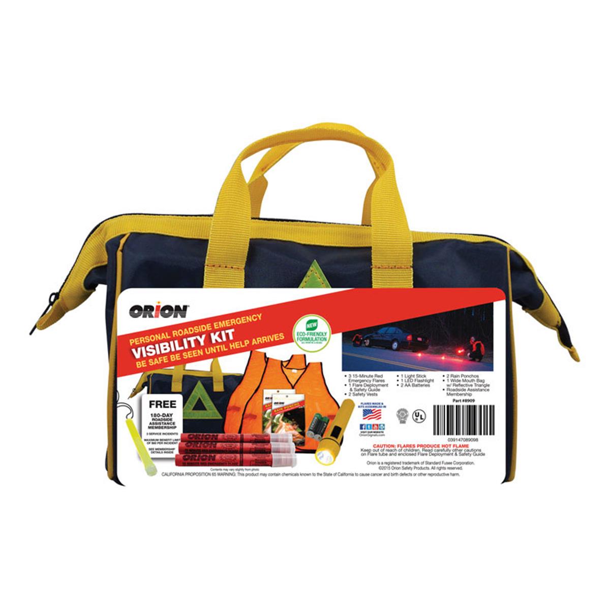 8675423 Roadside Emergency Kit - 14 Piece