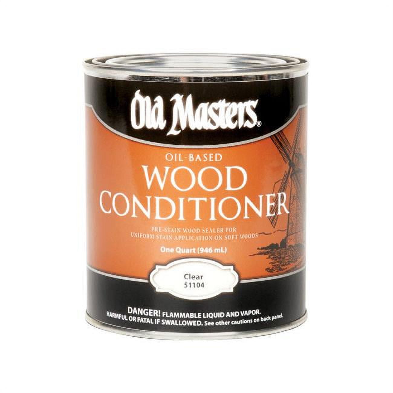 Picture of Old Masters 1626464 1 qt. Oil-Based Wood Conditioner&#44; Clear - Pack of 4