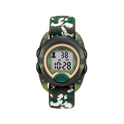 Picture of Timex 6518294 Sports Watch Boy Round Camouflage Digital Nylon Water Resistant