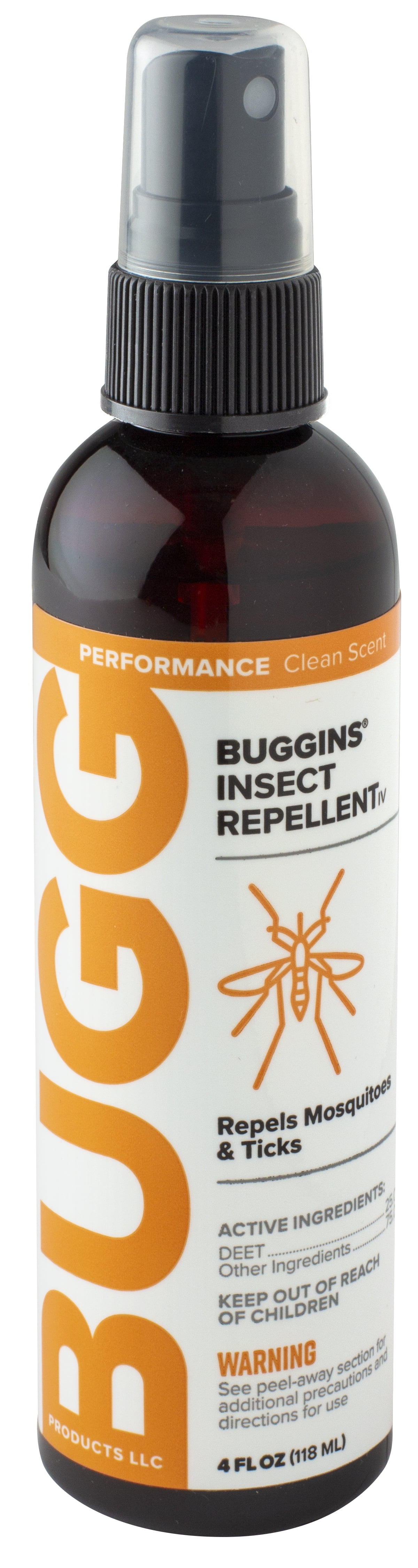 Picture of Buggspray 7263254 4 oz Deet 25 Percent Insect Repellent