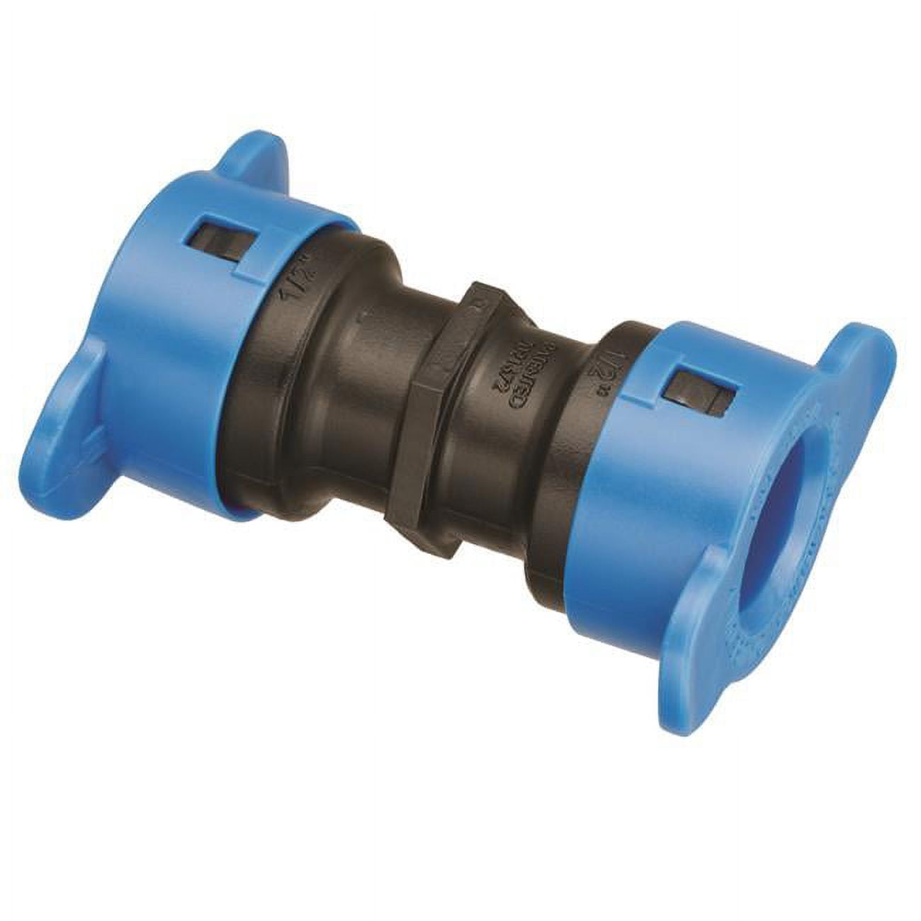 0.5 x 1.75 in. Blu-Lock Coupling, Black & Blue