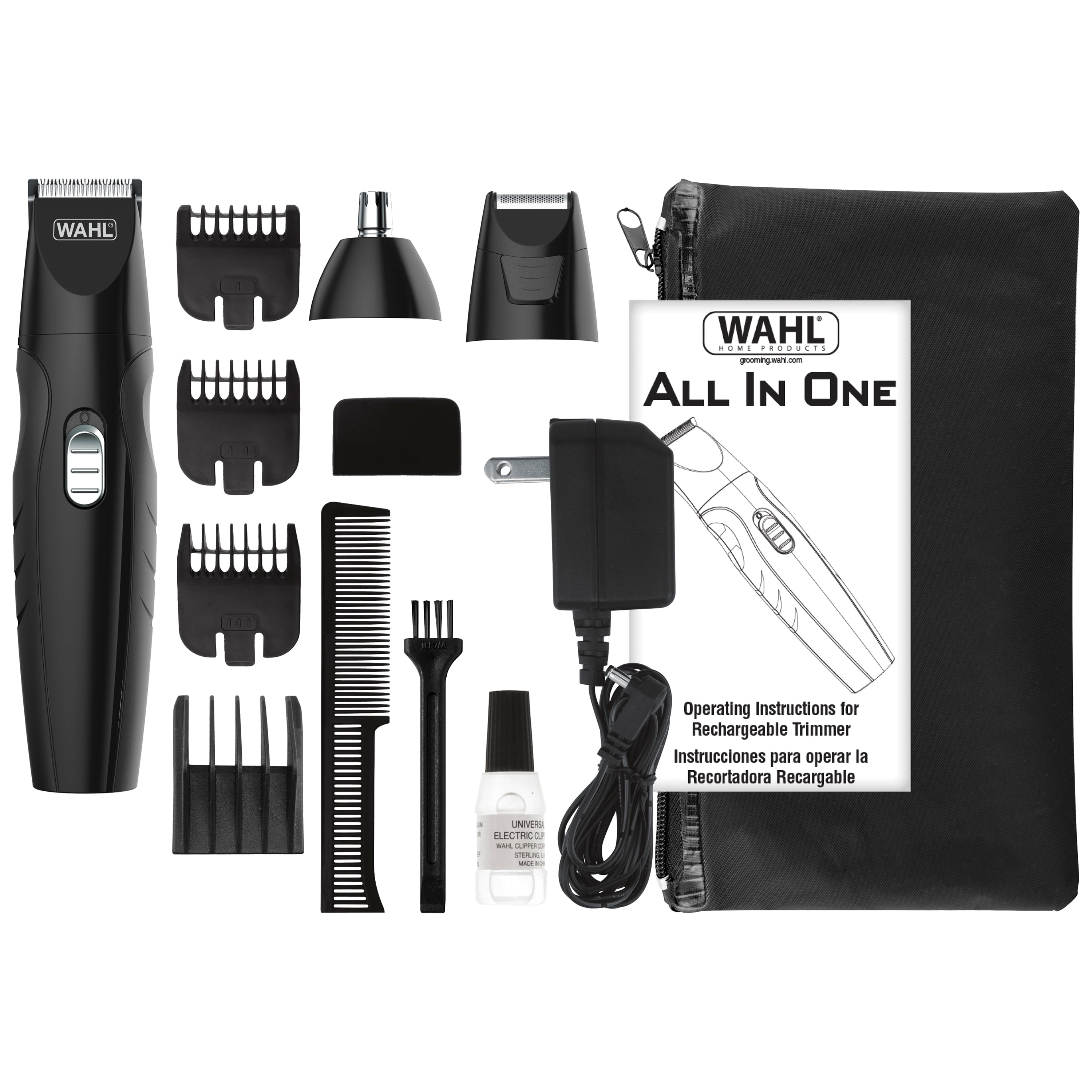 Picture of Wahl 6502835 All-in-One Beard Grooming System&#44; Black